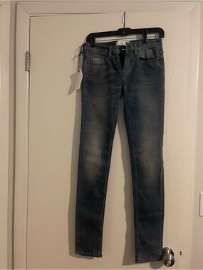 IRO Women's Skinny Jeans in Faded Blue Wash
